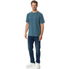 T-shirt voor heren in basic look