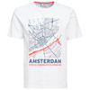 Heren T-shirt met print op de borst