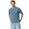 Heren T-shirt met print op de borst