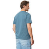 Heren T-shirt met print op de borst