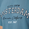 Heren T-shirt met print op de borst