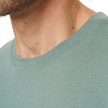 Heren T-shirt met print op de borst