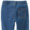 Baby Pull-on-Jeans mit Stickereien
