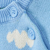 Baby Strickpullover mit Allover-Motiv