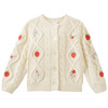 Baby Strickjacke mit Stickereien