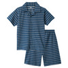 Jungen Shorty im Ringel-Look