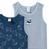 2 Jungen Unterhemden im Set