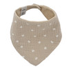 Baby Musselin-Bandana mit Frottee-Innenseite