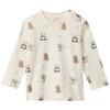 Baby Set mit Latzhose und Langarmshirt