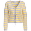 Damen Strickjacke mit Bindebändern