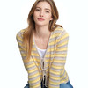 Damen Strickjacke mit Bindebändern