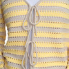 Damen Strickjacke mit Bindebändern