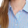 Damen Bluse in Seersucker-Optik