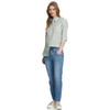 Damen Bluse in Seersucker-Optik