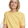 Damen Strickshirt mit kurzen Ärmeln