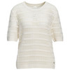 Damen Strick-Shirt mit Lochstrick
