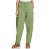 Damen Barrel-Hose aus Leinen-Mix