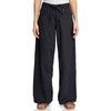 Damen Leinen-Hose mit Wide-Leg