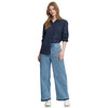 Damen Bluse mit Lochstickerei
