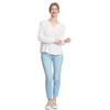 Damen Bluse in Crepp-Optik