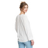 Damen Bluse in Crepp-Optik