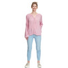 Damen Bluse in Crepp-Optik