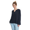 Damen Bluse in Crepp-Optik