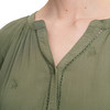 Damen Bluse in Crepp-Optik