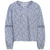 Damen Bluse im Millefleur-Dessin
