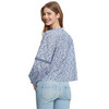 Damen Bluse im Millefleur-Dessin
