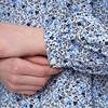 Damen Bluse im Millefleur-Dessin
