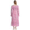 Damen Maxi-Kleid mit Paisley-Muster