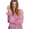 Damen Maxi-Kleid mit Paisley-Muster