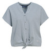 Damesblouse in gestreepte look
