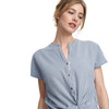 Damesblouse in gestreepte look