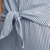 Damesblouse in gestreepte look