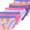 5 Mädchen Slips mit Rippstrukur