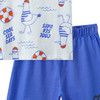 Jungen Shorty mit Allover-Print