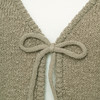 Damen Strickjacke mit Bindebändern