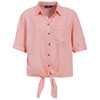 Damen Bluse mit Knotendetail