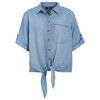Damen Bluse mit Knotendetail