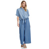 Damen Bluse mit Knotendetail