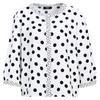 Damesblouse met stippenmotief
