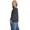 Damesblouse met stippenmotief