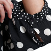 Damesblouse met stippenmotief