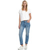 Damen T-Shirt mit floralem Muster