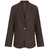 Damen Leinen-Blazer mit Reverskragen