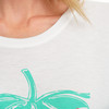 Damen Schlafshirt mit Front-Print