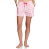 Damen Schlafshorts mit Allover-Print