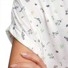 Damen Nachthemd mit Blumen-Print